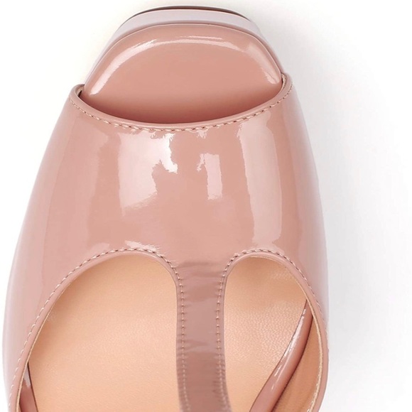 Eldof Women's Ankle Strap Platform High Heel - Picture 7 of 7